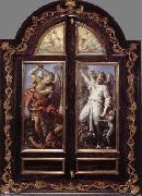 CARRACCI, Annibale Triptych painting